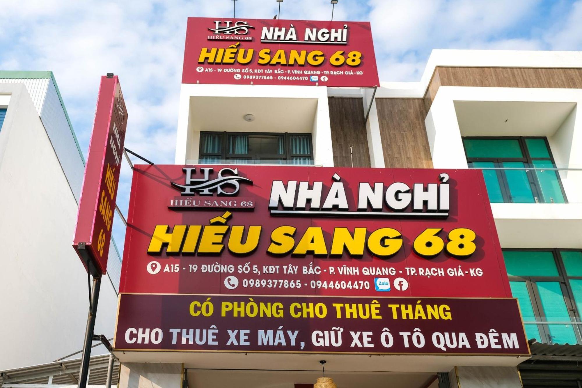 Hieu Sang 68 Hostel & Villas Seaview Ben Tau Rach Gia Harbor City Exterior foto